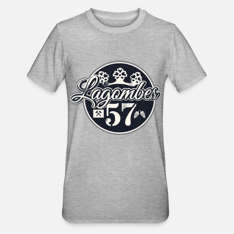 Sejerlänner Lagombes Allrounder Siegerländer Platt - T-shirt polycoton Unisexe - gris chiné