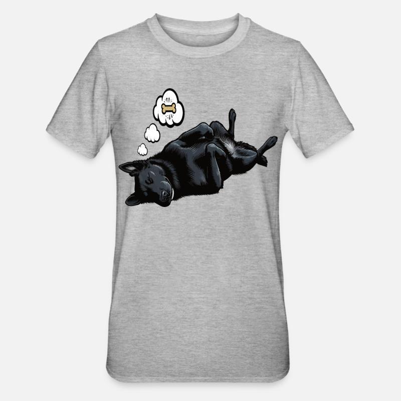 Propriétaire de Black Shepherd - T-shirt polycoton Unisexe - gris chiné