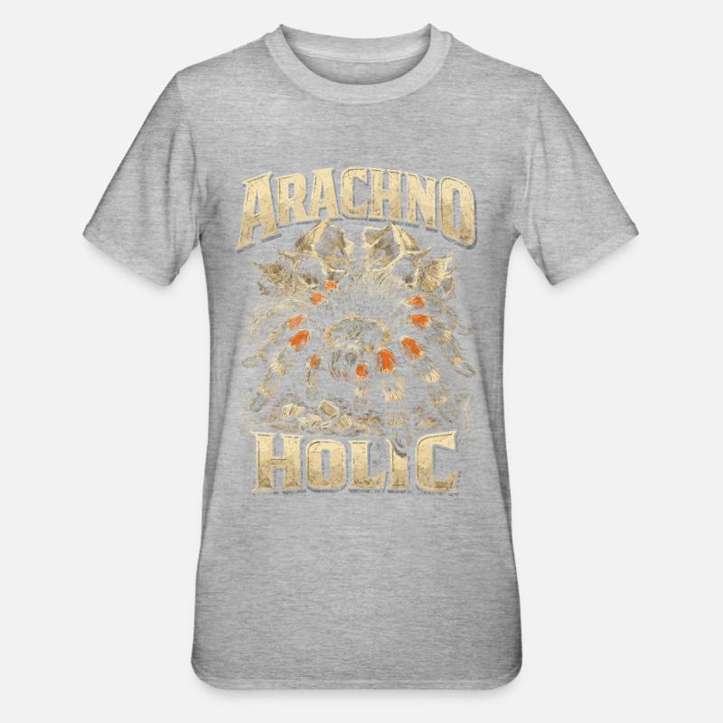 Tarantula Arachno Holic - T-shirt polycoton Unisexe - gris chiné
