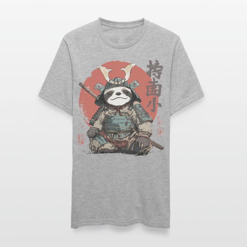 Sloth Samurai Armor Unisex Polycotton T-Shirt