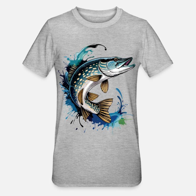 Piquets sauteurs - T-shirt polycoton Unisexe - gris chiné