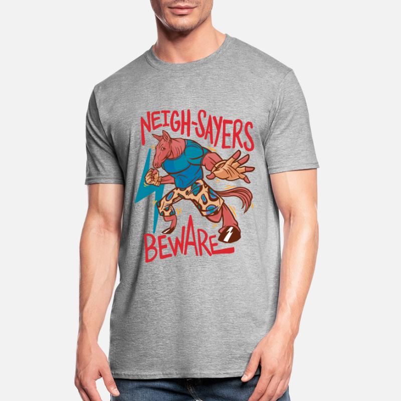 Cavalier, cavalier, cheval, sphémistes méfiants, méfiez-vous T-shirt polycoton Unisexe