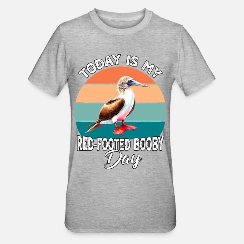 Fou-de-rouge - T-shirt polycoton Unisexe - gris chiné