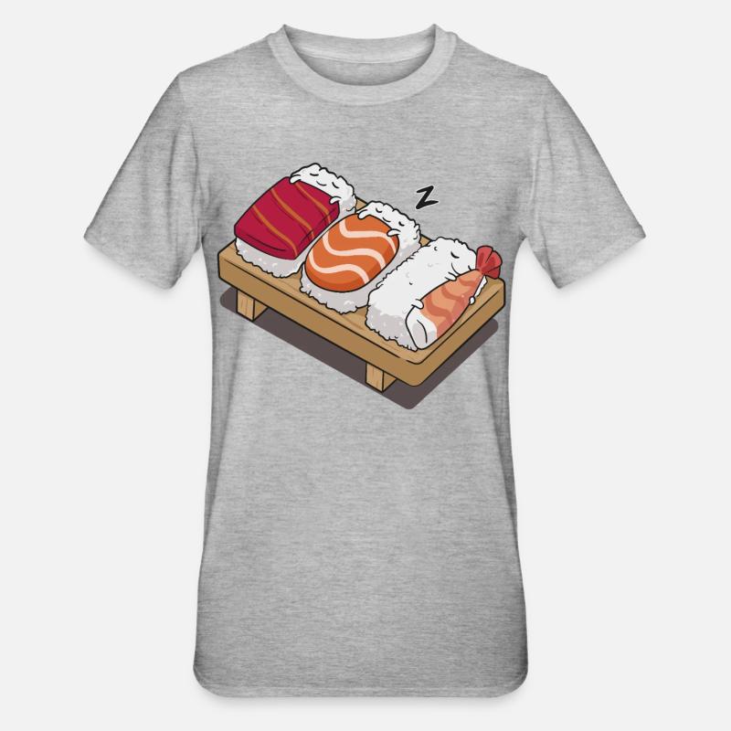 Sushi bébé - T-shirt polycoton Unisexe - gris chiné