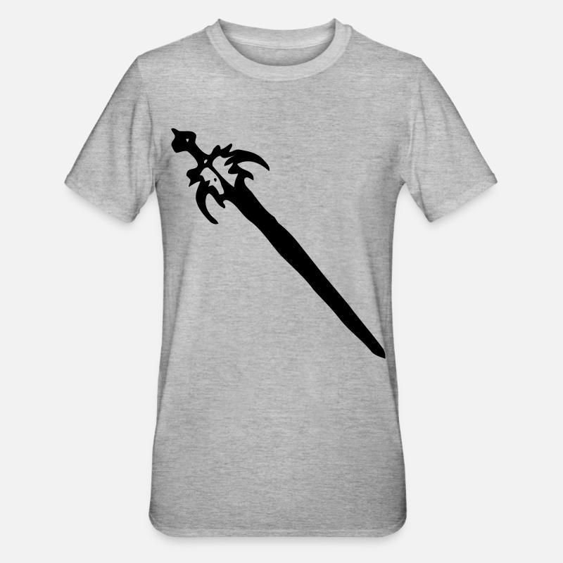 Épée - T-shirt polycoton Unisexe - gris chiné