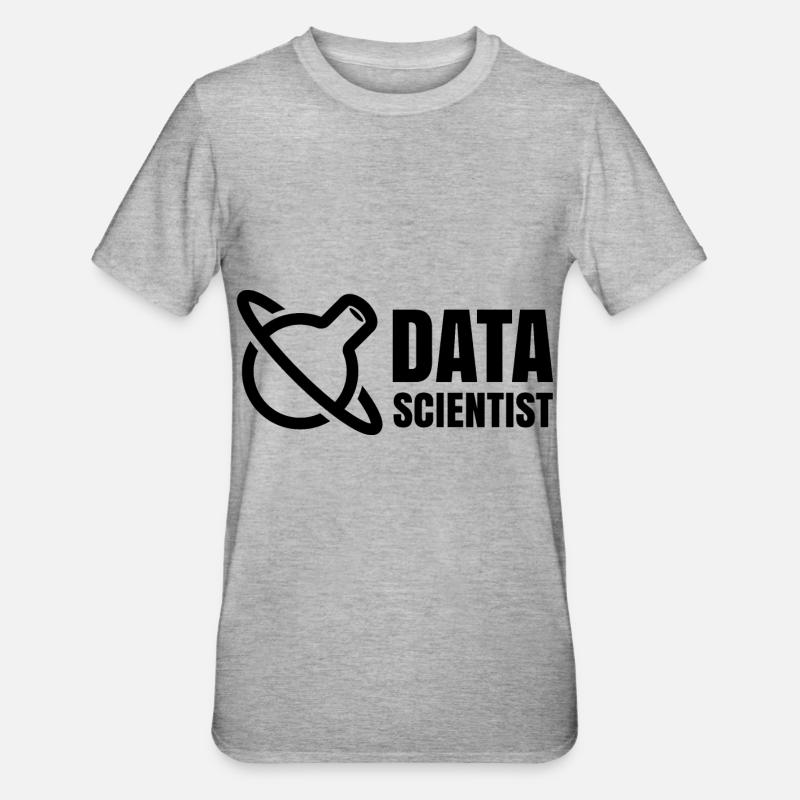 Data Scientist Data Science - T-shirt polycoton Unisexe - gris chiné