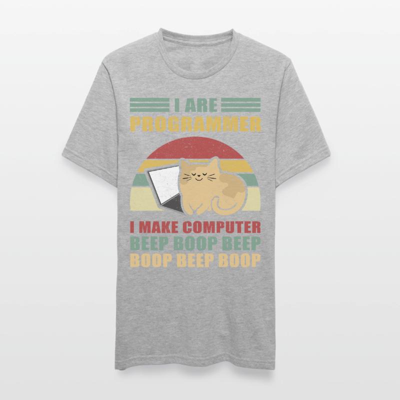 Programmierer Geschenk Admin Computer Informatiker Unisex Polycotton T-Shirt