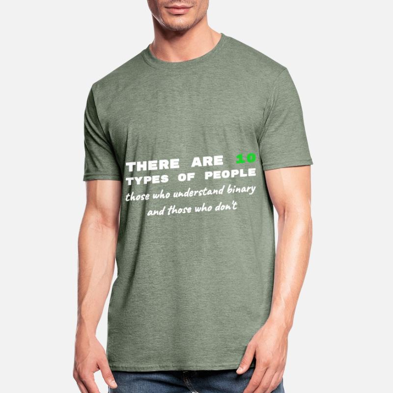 Binary Code Funny Sayings Computer Computer Work Unisex Polycotton T-Shirt