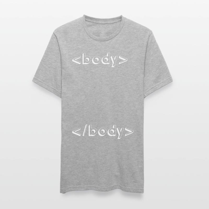 programmation html css geek T-shirt polycoton Unisexe