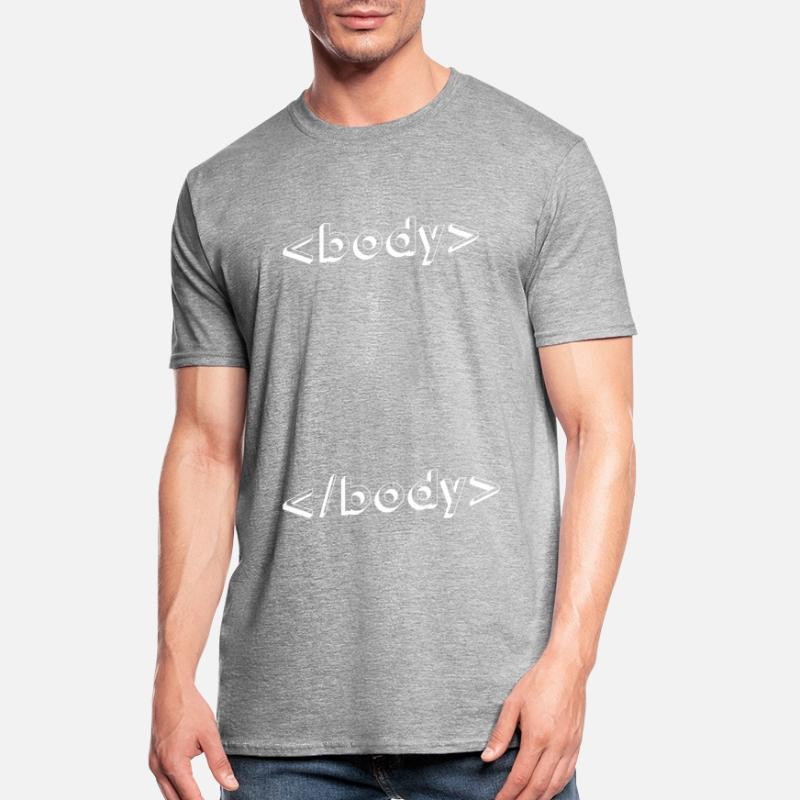 programmation html css geek T-shirt polycoton Unisexe