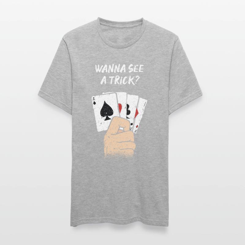 Magic Card Tricks Card Magic Magic Trick Magic Magic Magic T Unisex Polycotton T-Shirt