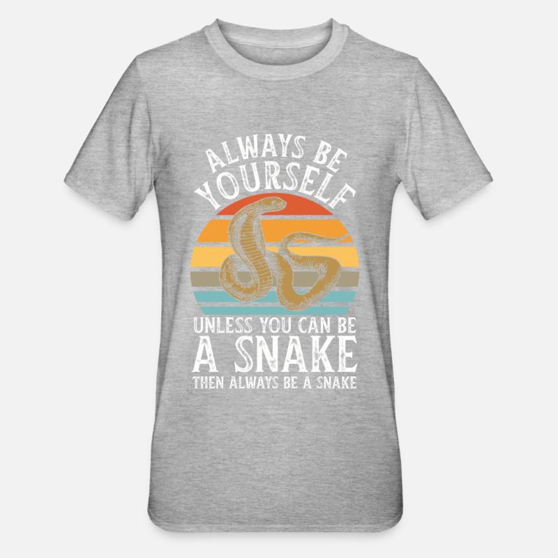 Snake Tshirt - Unisex Polycotton T-Shirt - undefined