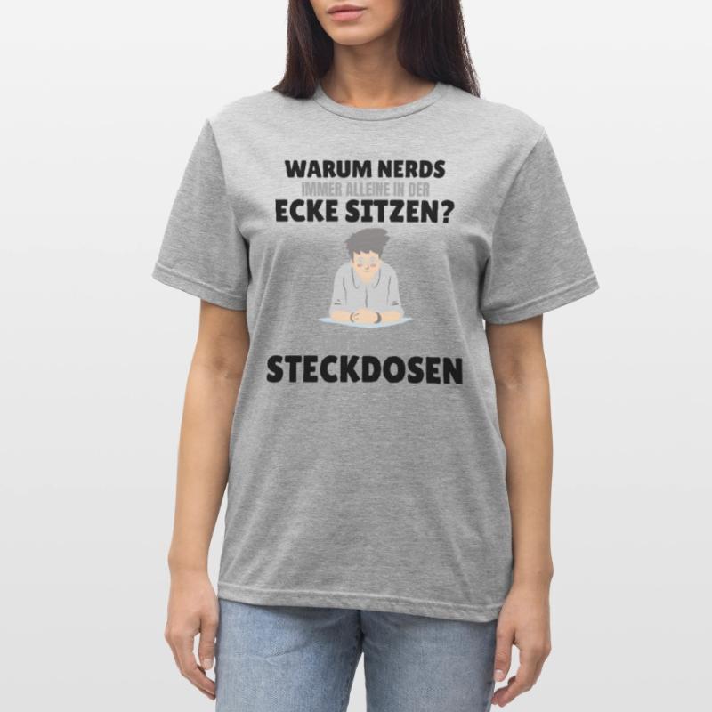 Nerds Nerd Programmierer Informatiker Computer Unisex Polycotton T-Shirt