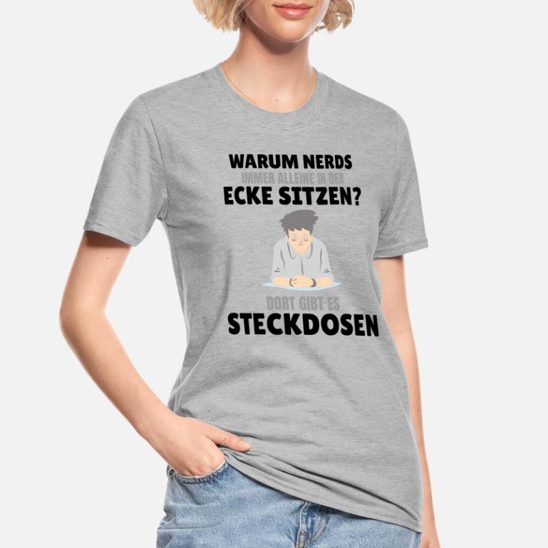 Nerds Nerd Programmierer Informatiker Computer Unisex Polycotton T-Shirt