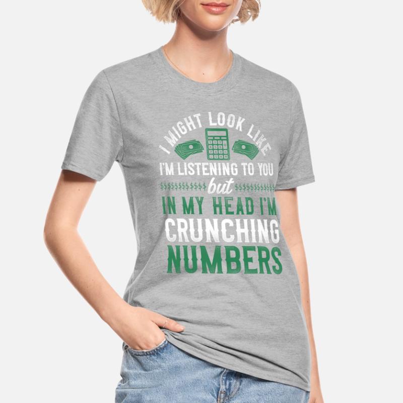 Comptable Comptable Comptable Comptabilité T-shirt polycoton Unisexe