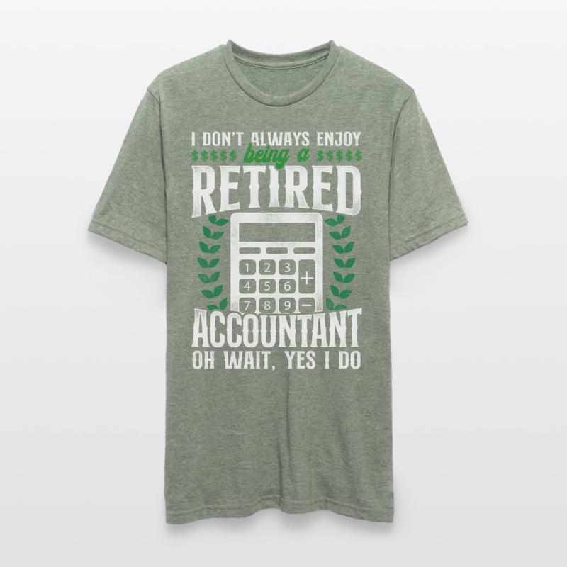 Comptable Comptable Comptable Comptabilité T-shirt polycoton Unisexe