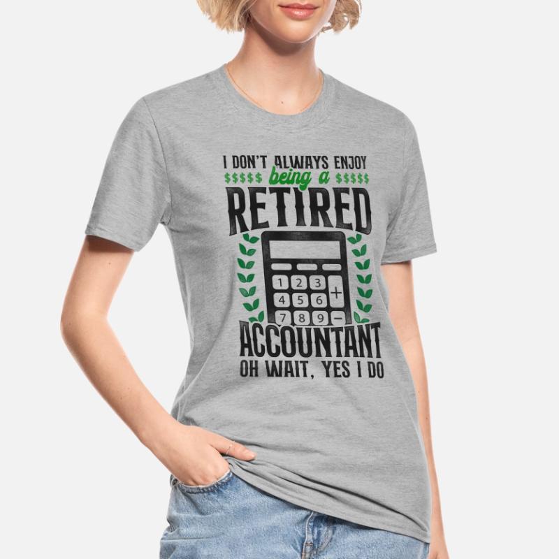 Comptable Comptable Comptable Comptabilité T-shirt polycoton Unisexe