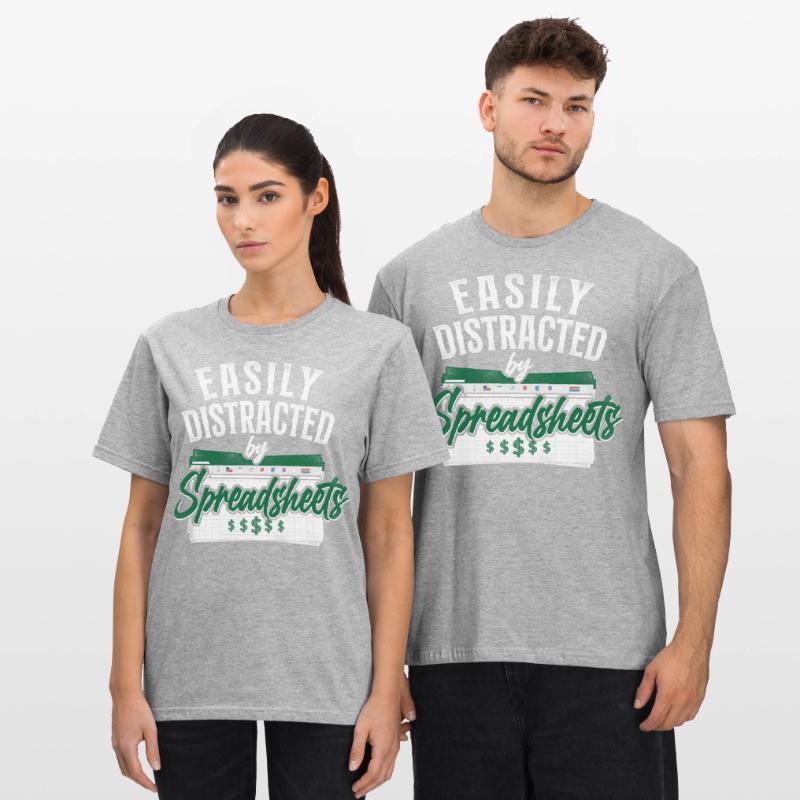 Comptable Comptable Comptable Comptabilité T-shirt polycoton Unisexe