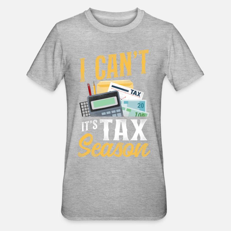 Comptable Comptable Comptable Comptabilité - T-shirt polycoton Unisexe - gris chiné