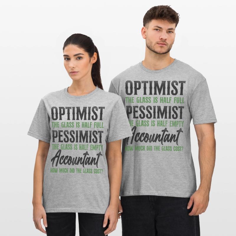 Comptable Comptable Comptable Comptabilité T-shirt polycoton Unisexe