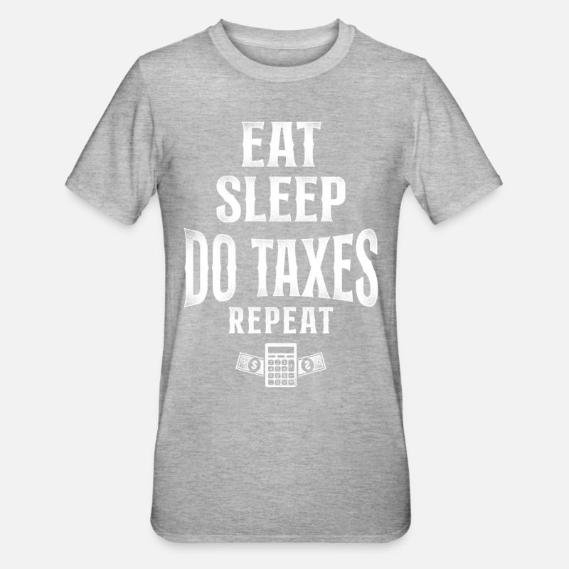 Comptable Comptable Comptable Comptabilité - T-shirt polycoton Unisexe - gris chiné