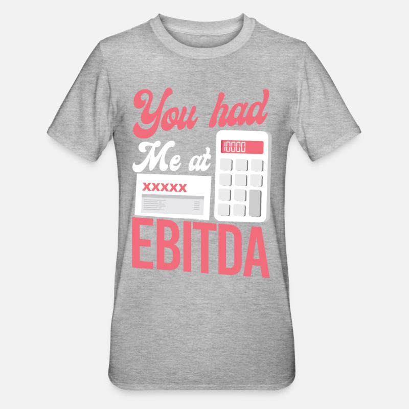 Comptable Comptable Comptable Comptabilité - T-shirt polycoton Unisexe - gris chiné