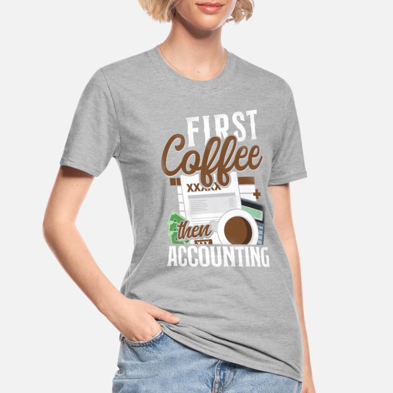 Comptable Comptable Comptable Comptabilité T-shirt polycoton Unisexe