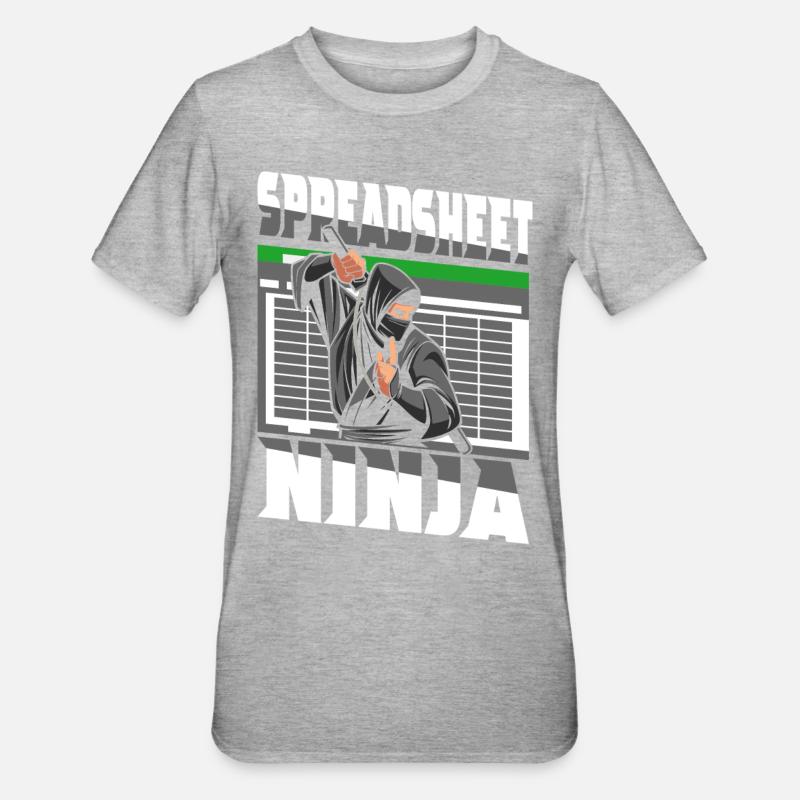 Comptable Comptable Comptable Comptabilité - T-shirt polycoton Unisexe - gris chiné