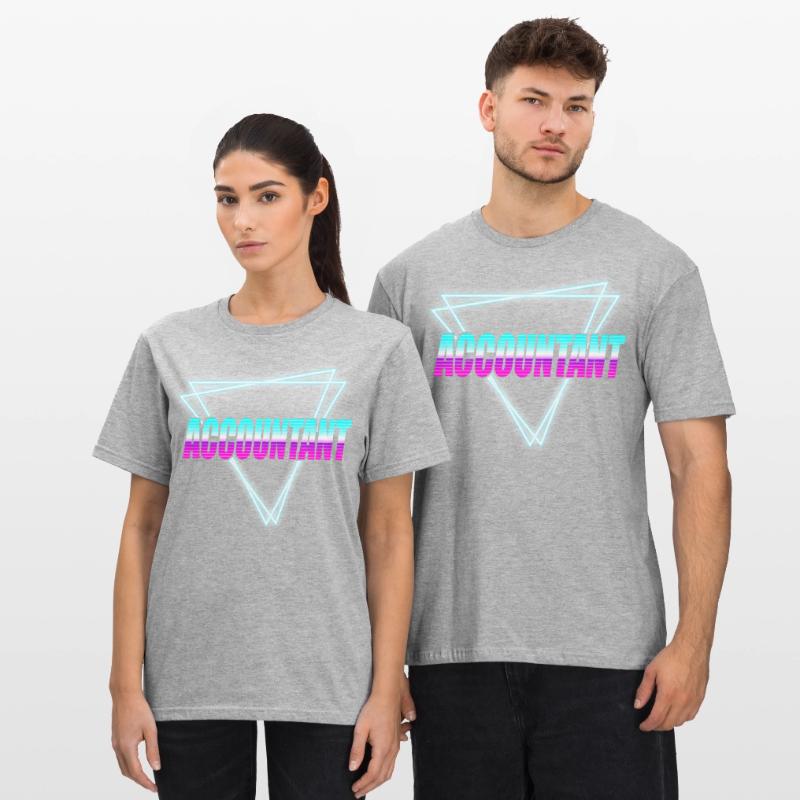 Comptable Comptable Comptable Comptabilité T-shirt polycoton Unisexe