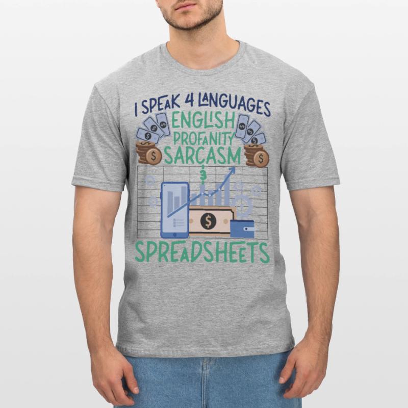 Comptable Comptable Comptable T-shirt polycoton Unisexe