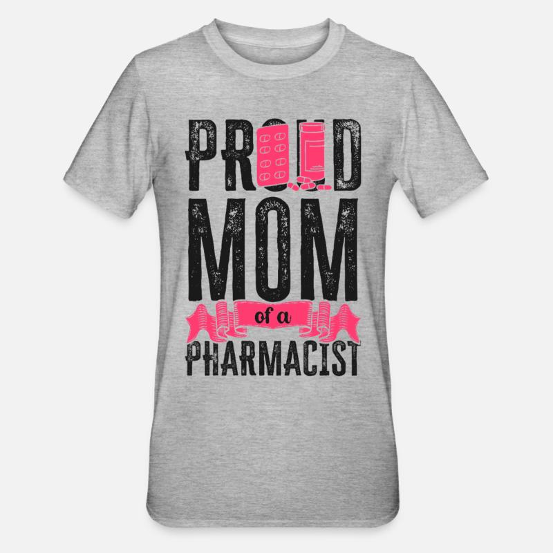 Pharmacy Tech Technician - Unisex Polycotton T-Shirt - heather grey