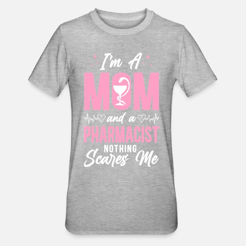 Pharmacy Tech Technician - Unisex Polycotton T-Shirt - heather grey