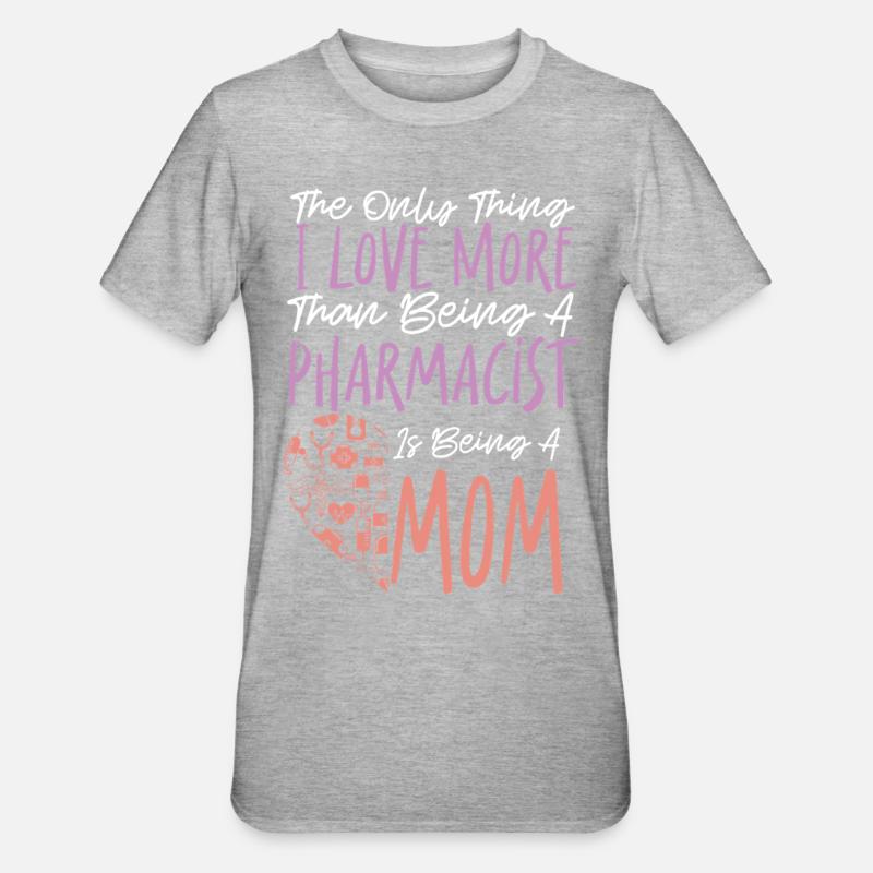 Pharmacy Tech Technician - Unisex Polycotton T-Shirt - heather grey
