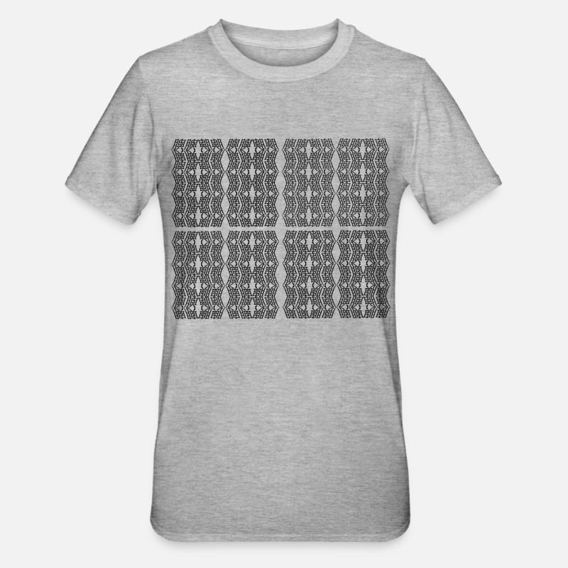 Neuer einzigartiger Stil - Unisex Polycotton T-Shirt - Grau meliert
