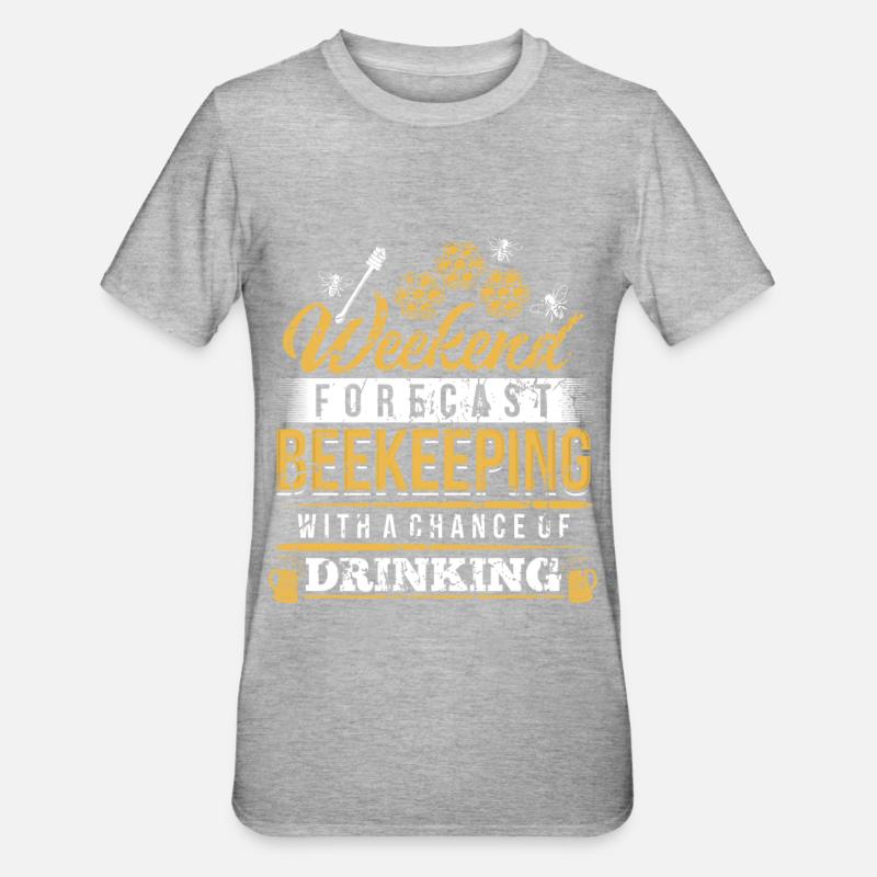 Beekeepers - beekeeping - beekeepers - Unisex Polycotton T-Shirt - heather grey