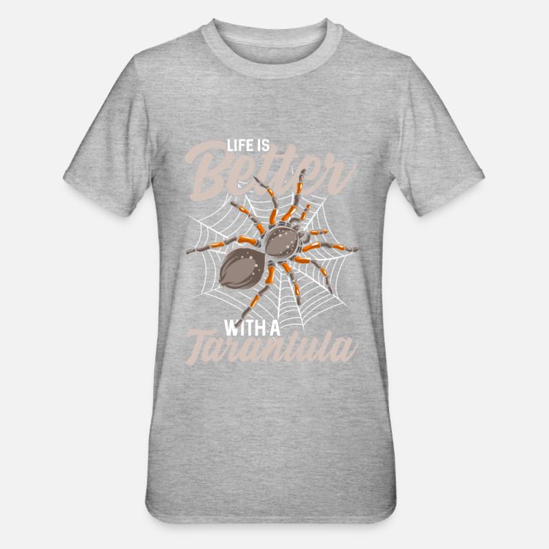 Spinne - Unisex Polycotton T-Shirt - undefined
