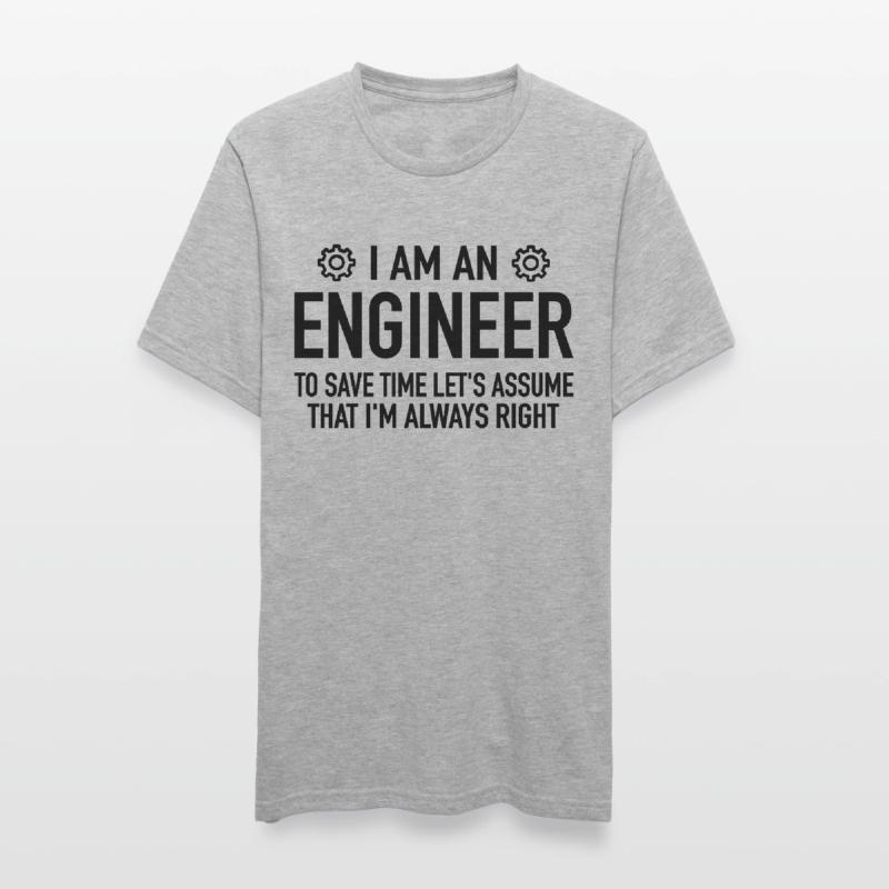 Engineer Spruch - Engineering Engineer Technician Unisex Polycotton T-Shirt