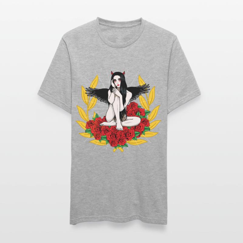 Devilish Devil Woman Satan's Roast Devil Unisex Polycotton T-Shirt