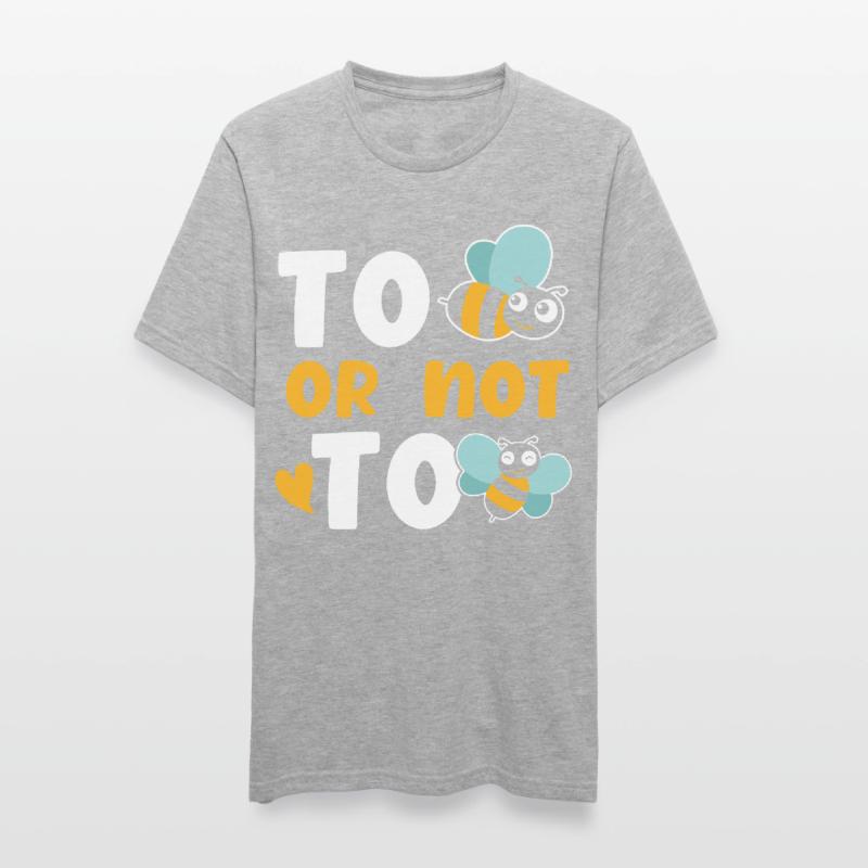 Biene oder nicht Biene Unisex Polycotton T-Shirt