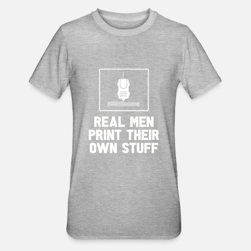 3d Drucker - Unisex Polycotton T-Shirt - undefined