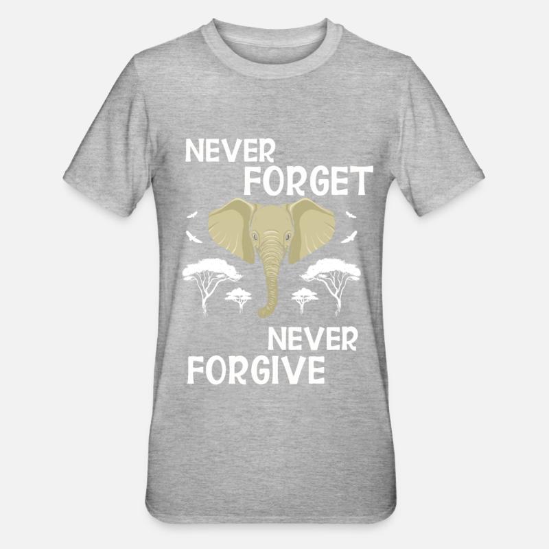 Éléphant - T-shirt polycoton Unisexe - undefined