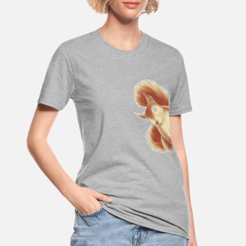 Lustiges Eichhörnchen, Eichhörnchen, Eichhörnchen Unisex Polycotton T-Shirt