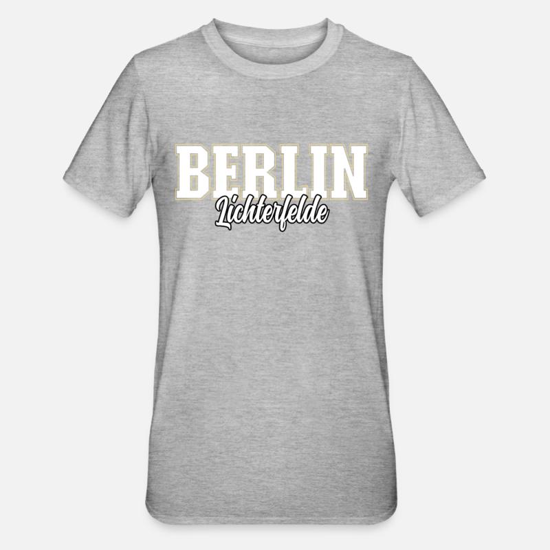 Berlin Lichterfelde - T-shirt polycoton Unisexe - gris chiné