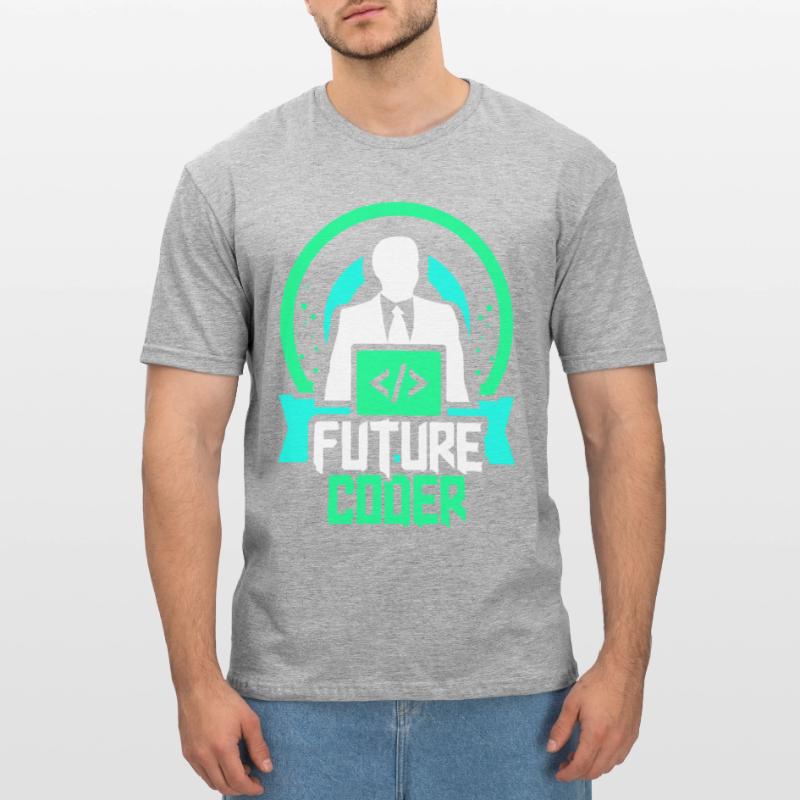 Future Coder Coding Programmer Code Unisex Polycotton T-Shirt