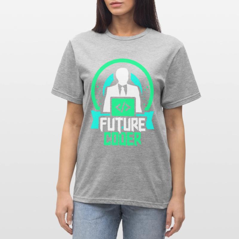 Code du programmeur de codage du futur codeur T-shirt polycoton Unisexe