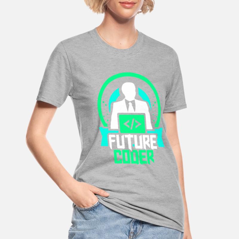 Code du programmeur de codage du futur codeur T-shirt polycoton Unisexe
