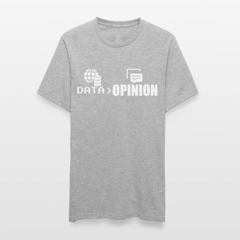 Code de codage des codeurs de données > d’opinion Programmeur T-shirt polycoton Unisexe