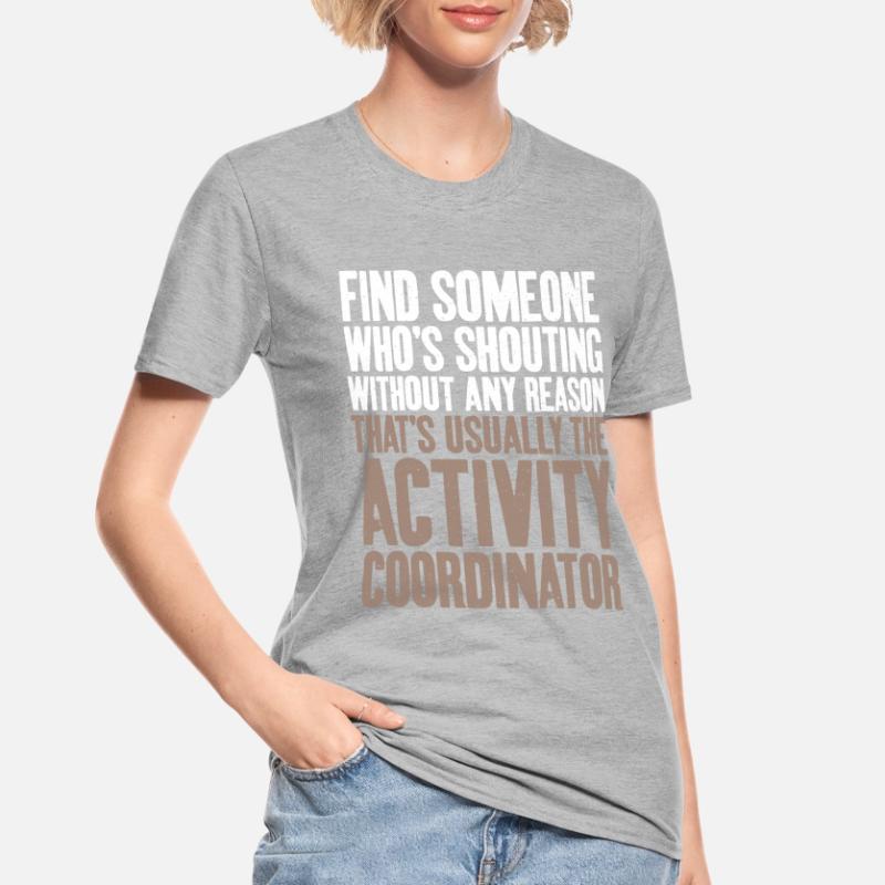Usually activity coordinator Unisex Polycotton T-Shirt