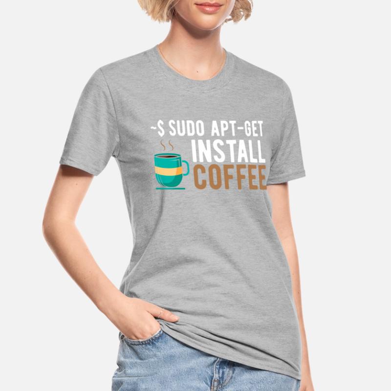 Logiciel Linux Open Source Informatique Informatique-Stu T-shirt polycoton Unisexe
