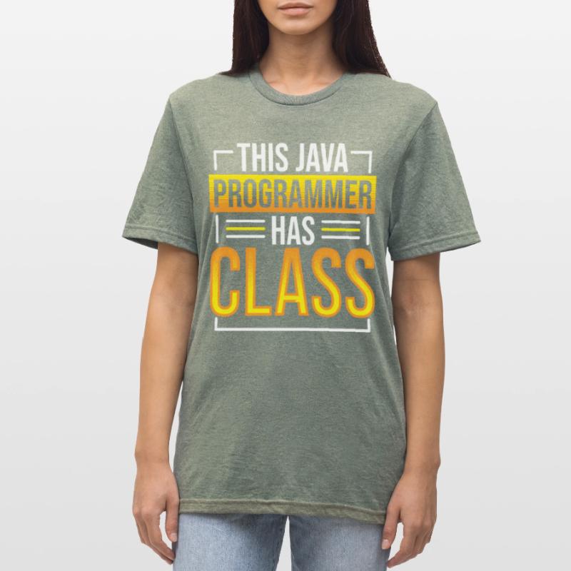 Ce programmeur Java a un codage de programmation de classe T-shirt polycoton Unisexe